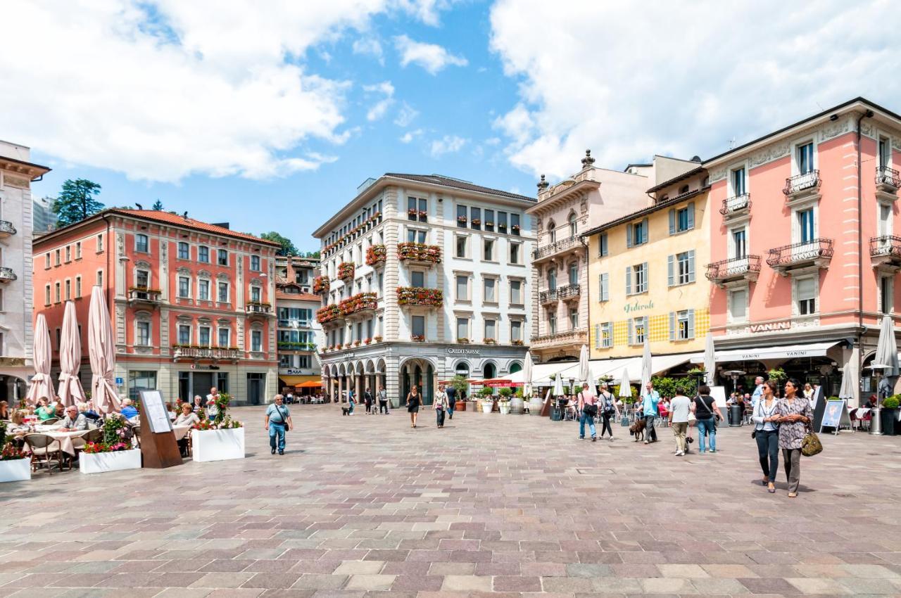 Hotel Besso Lugano Center Exterior foto